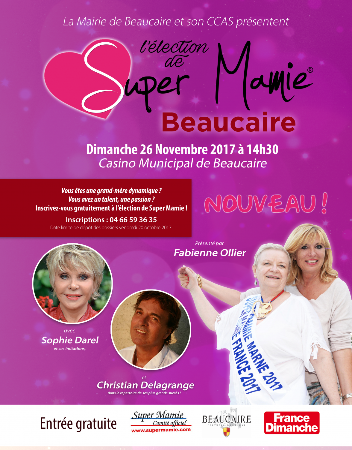 Affiche Super Mamie 2017 Le Site Officiel De La Ville De Beaucaire