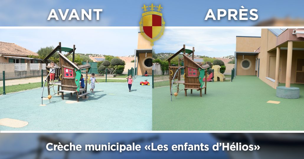 Avant Après Crèche municipale