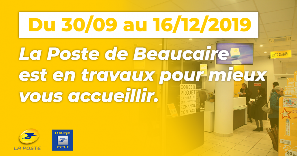 Beaucaire Travaux La poste